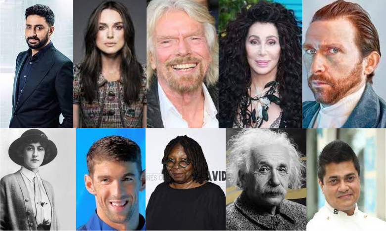 celebrities with ADHD, learning disabilities
